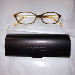 Glasses - Oliver Peoples Prescription Glasses (Alix model) and Case - Handmade